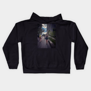 The High Line Hudson Yards Manhattan NYC Kids Hoodie